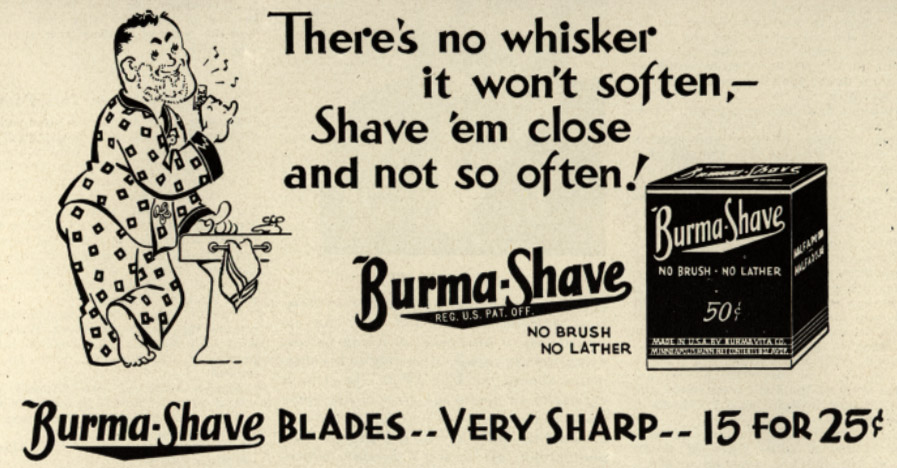 burma shave